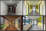 Modautalschule Flure Alt-Neu